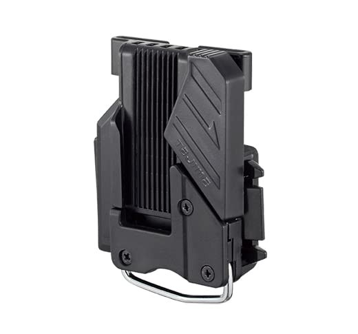 Tajima Clip-n-Hold – Vertical Belt Clamping System with Durable Plastic Black