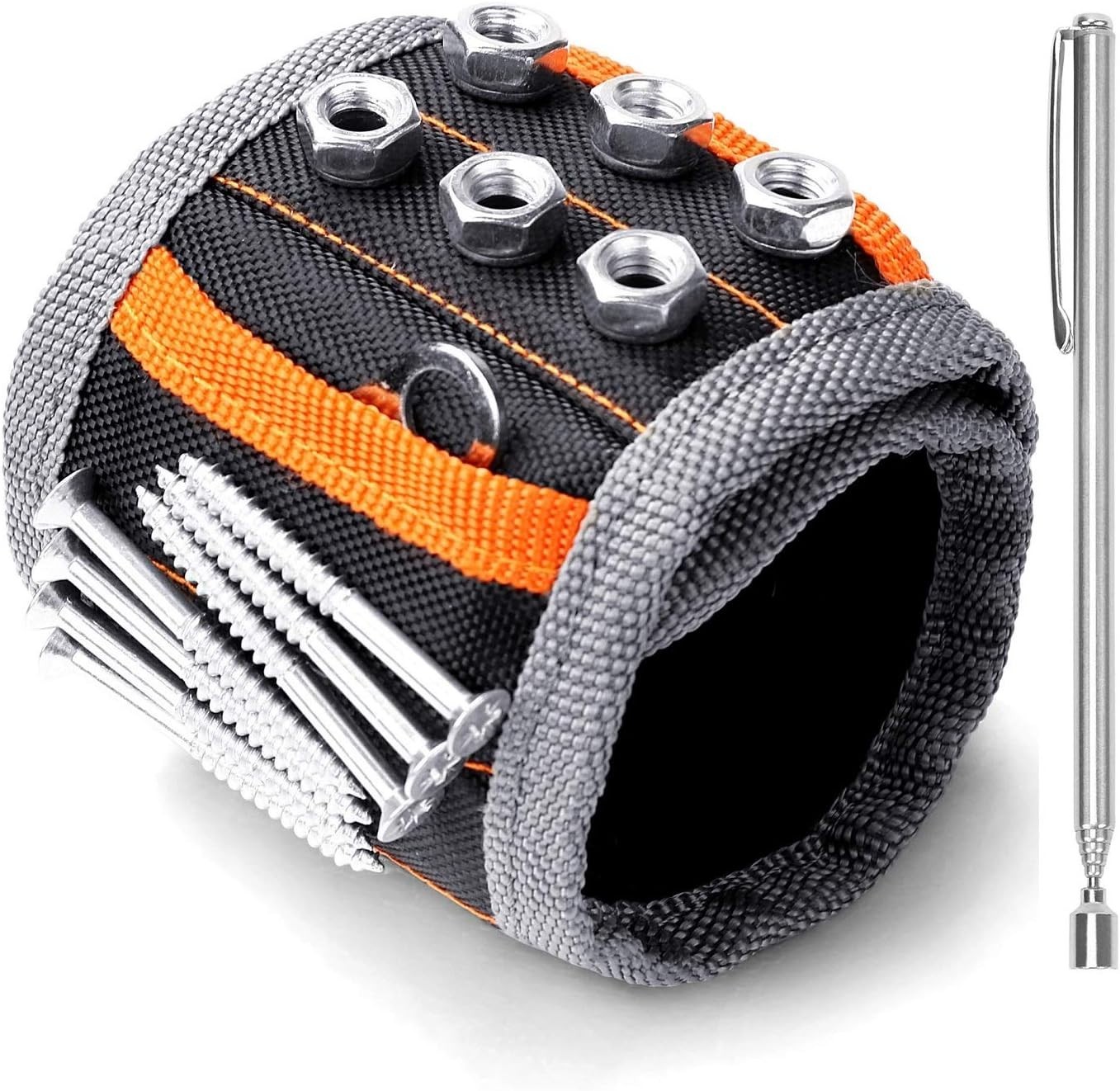 Lightweight Magnetic Wristband for Easy Access to Tools – Great for Work & Play