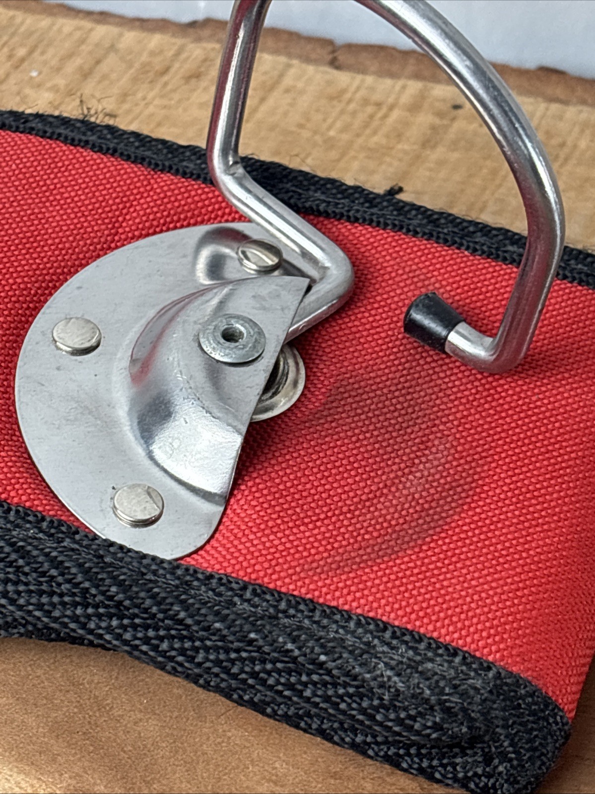 Red Makita Side Gate Hammer/Tool Holder