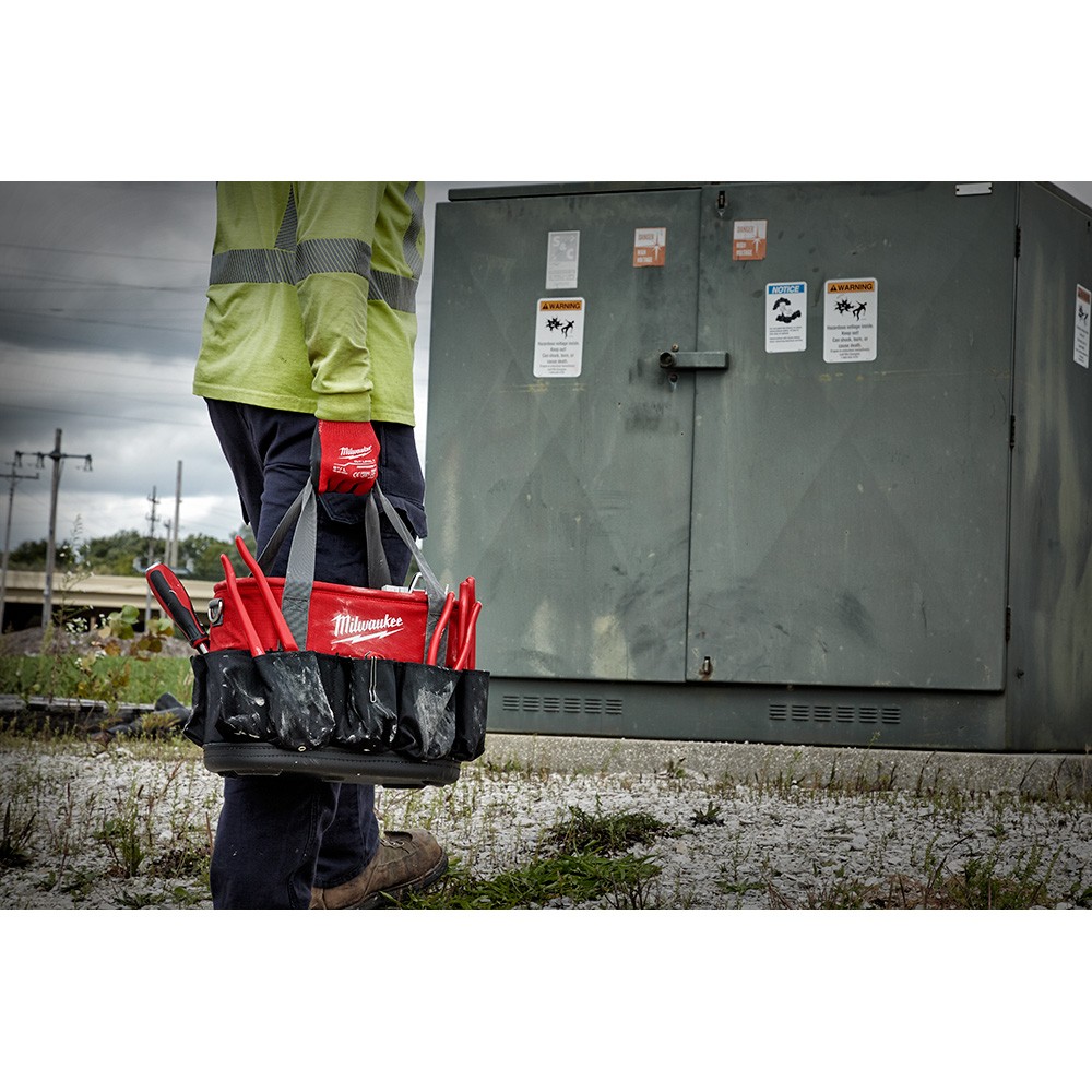 Milwaukee 48-22-8275 Impact Resistant Polymer Underground Oval Bag, 24 Pockets