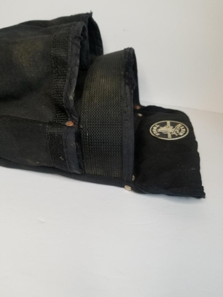 Klein Tools 5718 tool Pouch 8 pocket PowerLine black nylon electrician USA