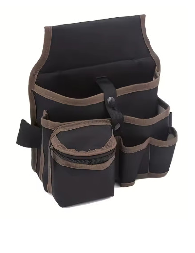 Electrician Tool Pouch Waist Belt Bag Hardware Work Organizer Utility Holder