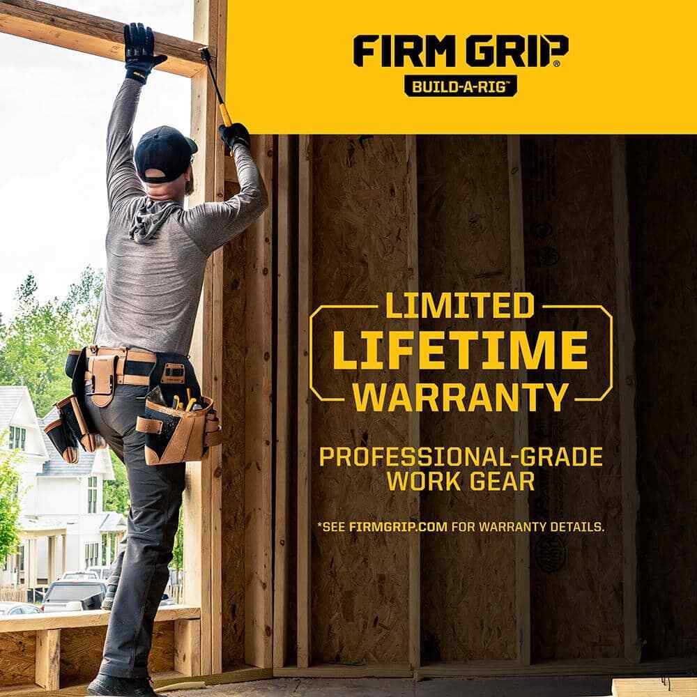 FIRM GRIP Build-A-Rig Everyday Belt Kit (Includes Utility Pouch & Hammer Sleeve)