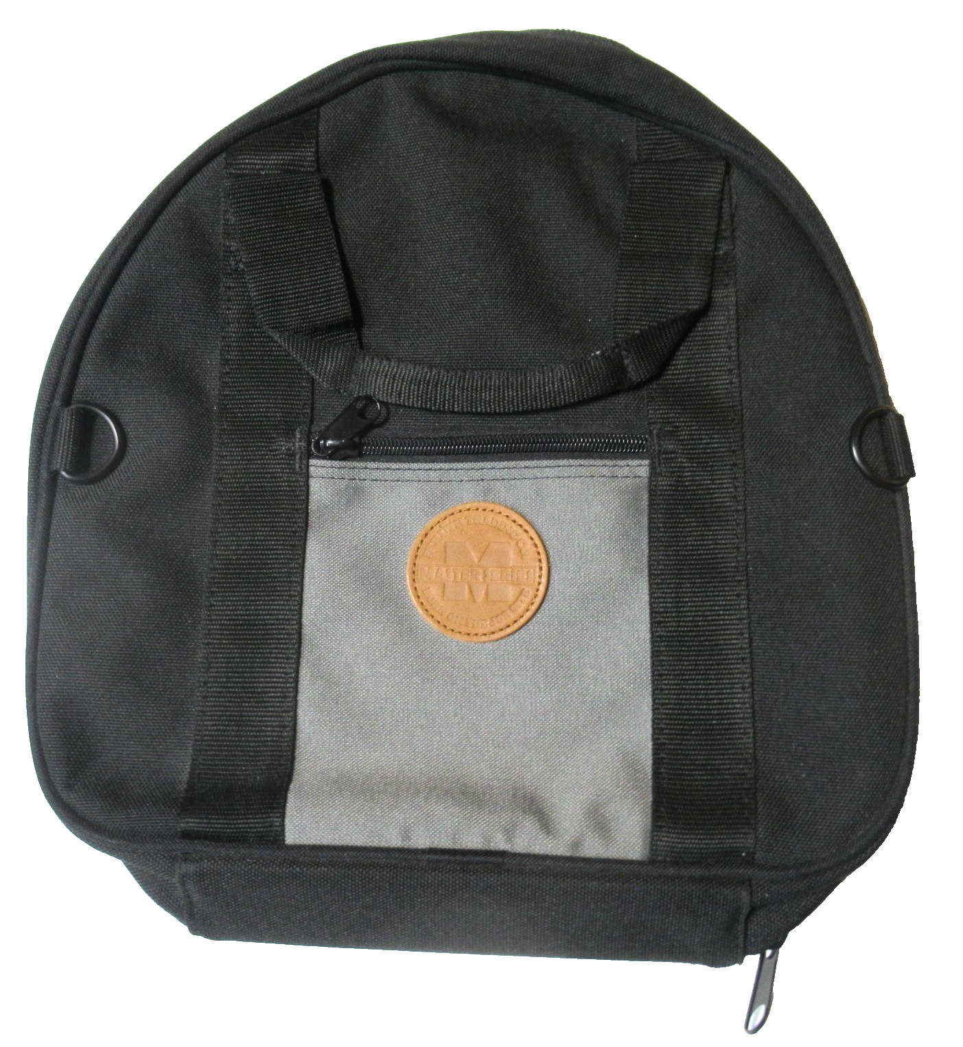 EUC Duluth Trading Co Master Series Tool Bag Black Gray Canvas Vintage