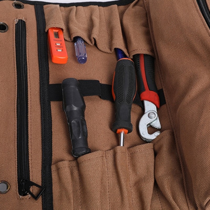 Professional Roll Up Tool Organizers with Reinforced Stitching for Durability