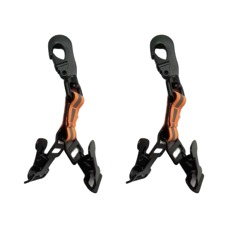 Pack of 2 Firefighters Glove Clips for Attaching to Belt Tool Bag or Work Clothe
