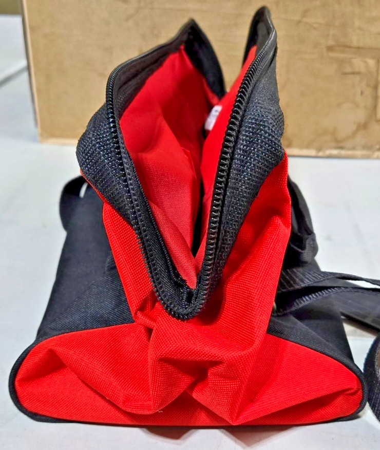 McGuire-Nicholas – Tool Bag #06-024-02-red/black-6-pkts outside+ 6 Pkts inside