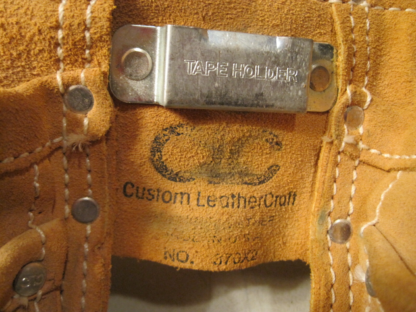 CLC Custom LeatherCraft Heavy Duty Suede Leather Tool Holder Belt 370X2