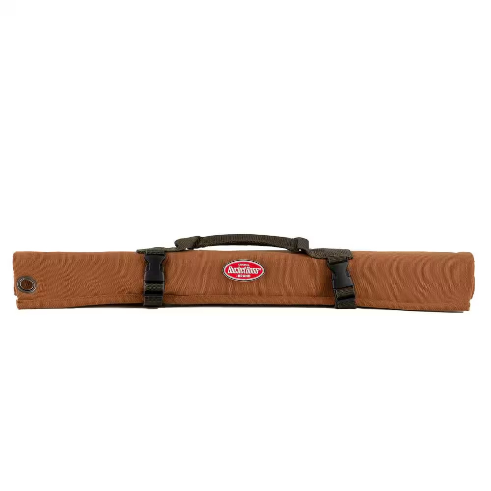 14 In. Big Wrench Tool Roll with 5 Tool Bag Storage Pockets