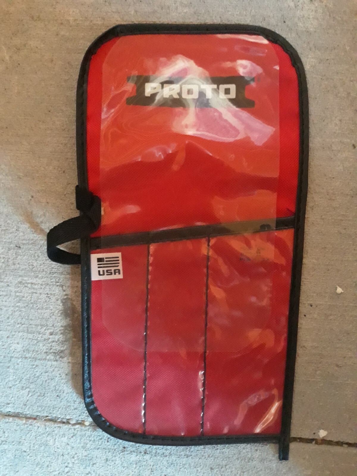 proto J25TR53C USA 3 Pocket ; Material: Canvas ; : Red ; 10-1/4×5 1/2