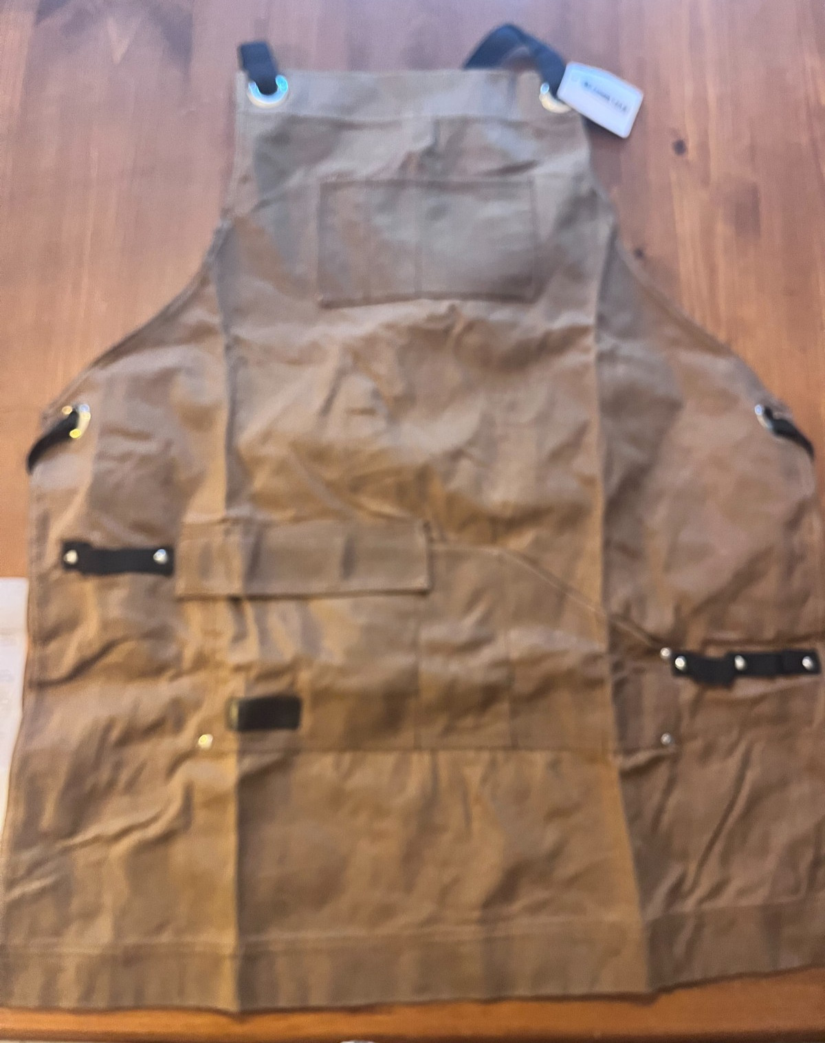 ARMOR GEAR Heavy Duty 16oz Waxed Canvas Work Apron | 7 Pockets