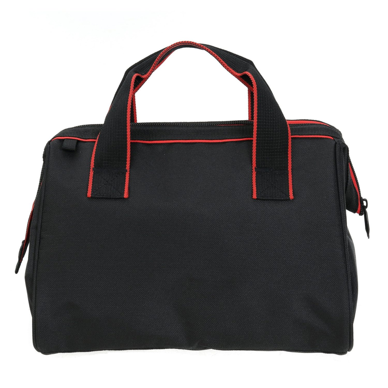 12 Inch Hyper Tough Polyester Tool Bag, with Full-Length Zipper and Double Strap