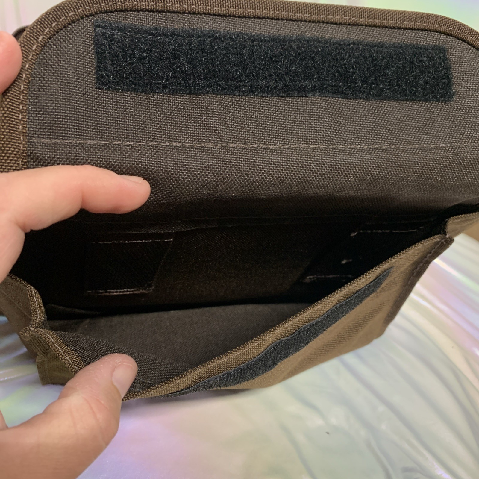 vintage double-sided Jensen Tools soft-sided canvas/Cordura technician case