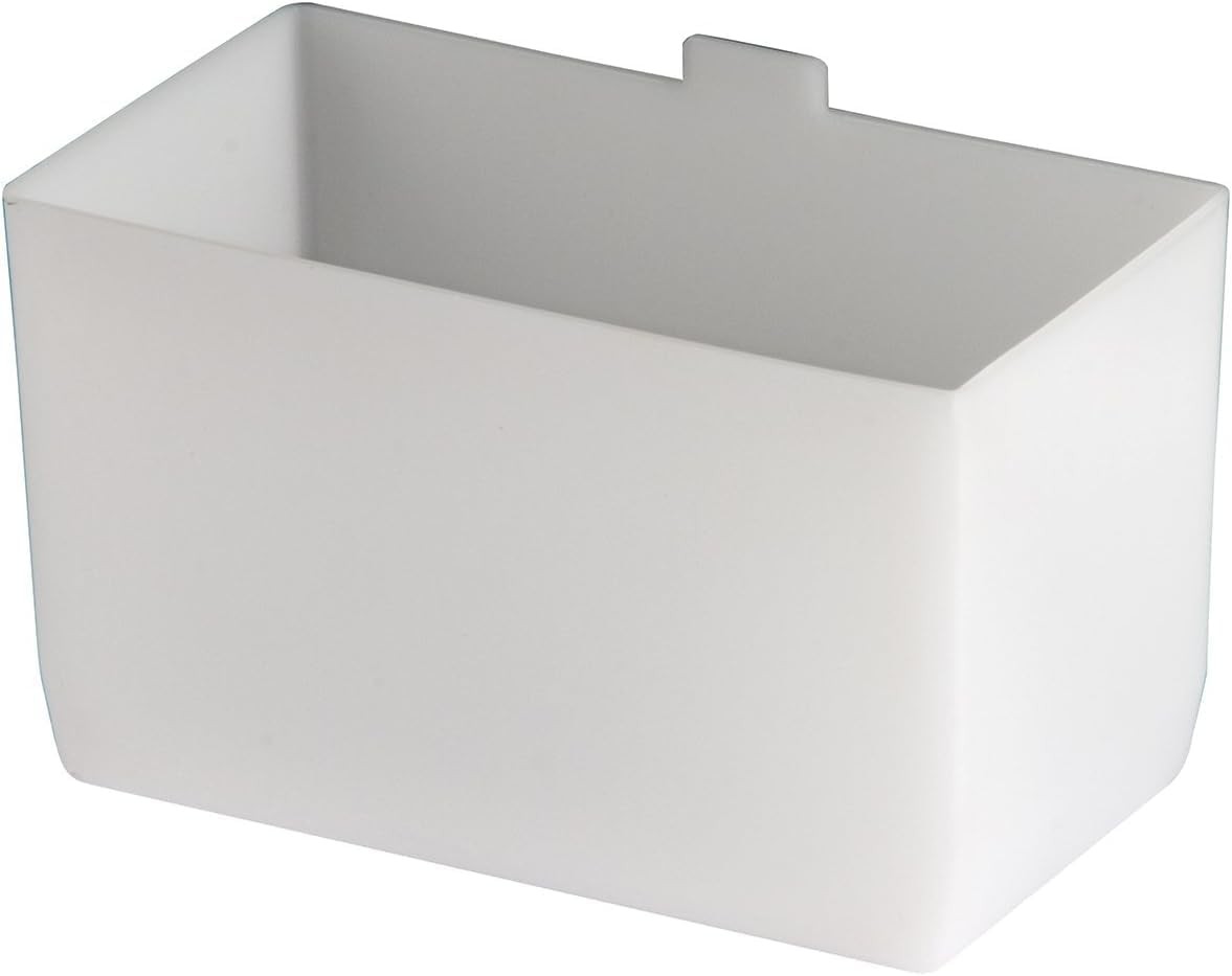 30102 Plastic Bin Cup Storage for Sorting Small Parts In Shelf Bins 2-3/4-Inch x