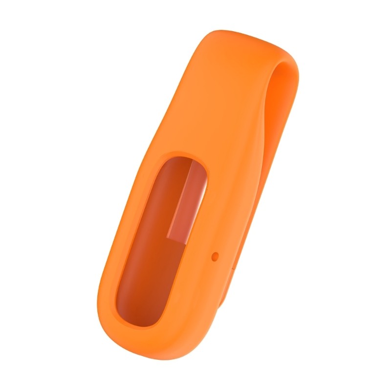 Silicone Wearable Holder with Rear Clip for Collar or Bag Carry