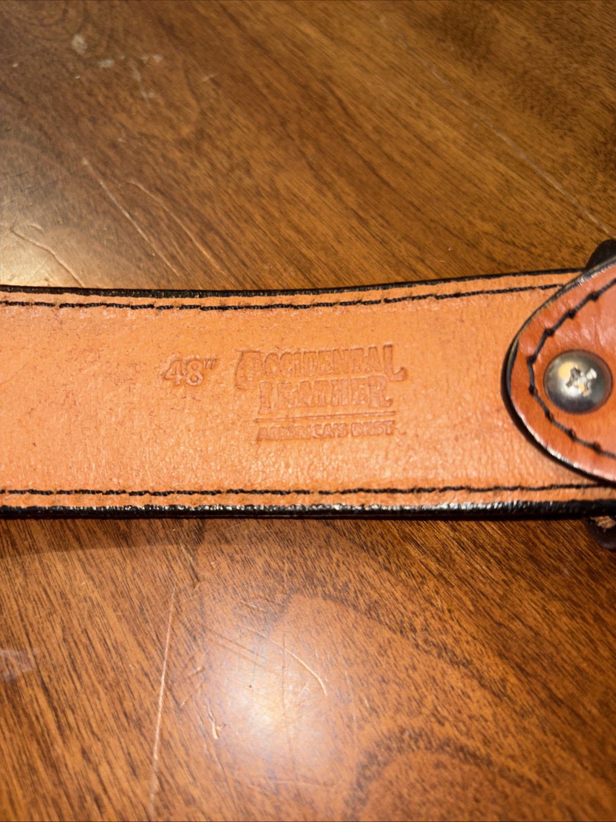 Occidental Leather 1.5″ Working Man’s Belt USA Tan 48