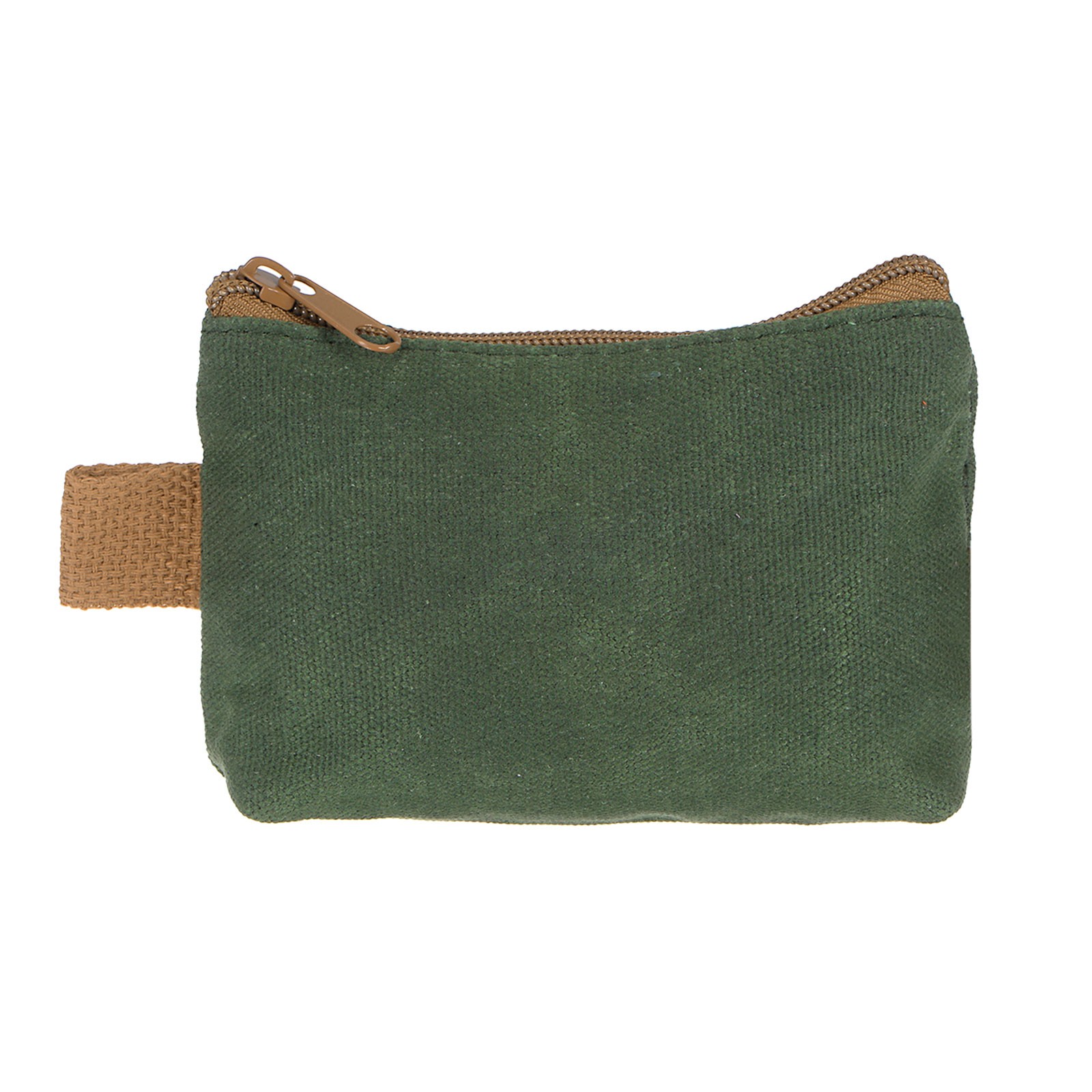 Tool Pouch Bag 14.5cm x 3cm x 9cm Oxford Organizer with Zipper Dark Green