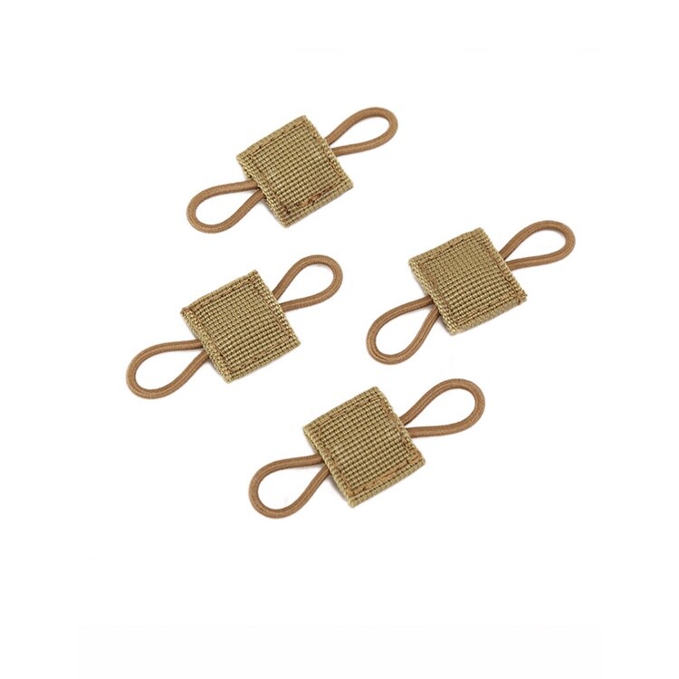 4pcs MOLLE EDC tool holder elastic strap for backpack vest webbing
