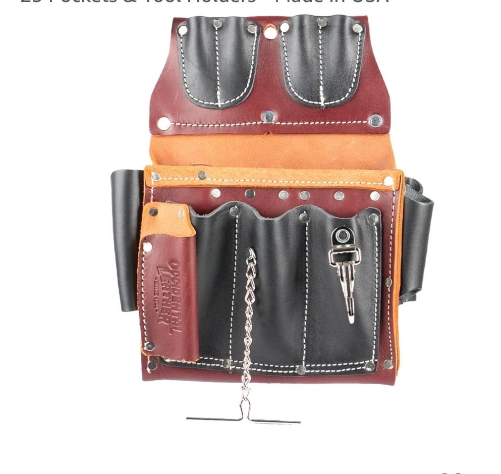Occidental Leather Electrician’s Tool Case – Right Hand – 25 Multicolor
