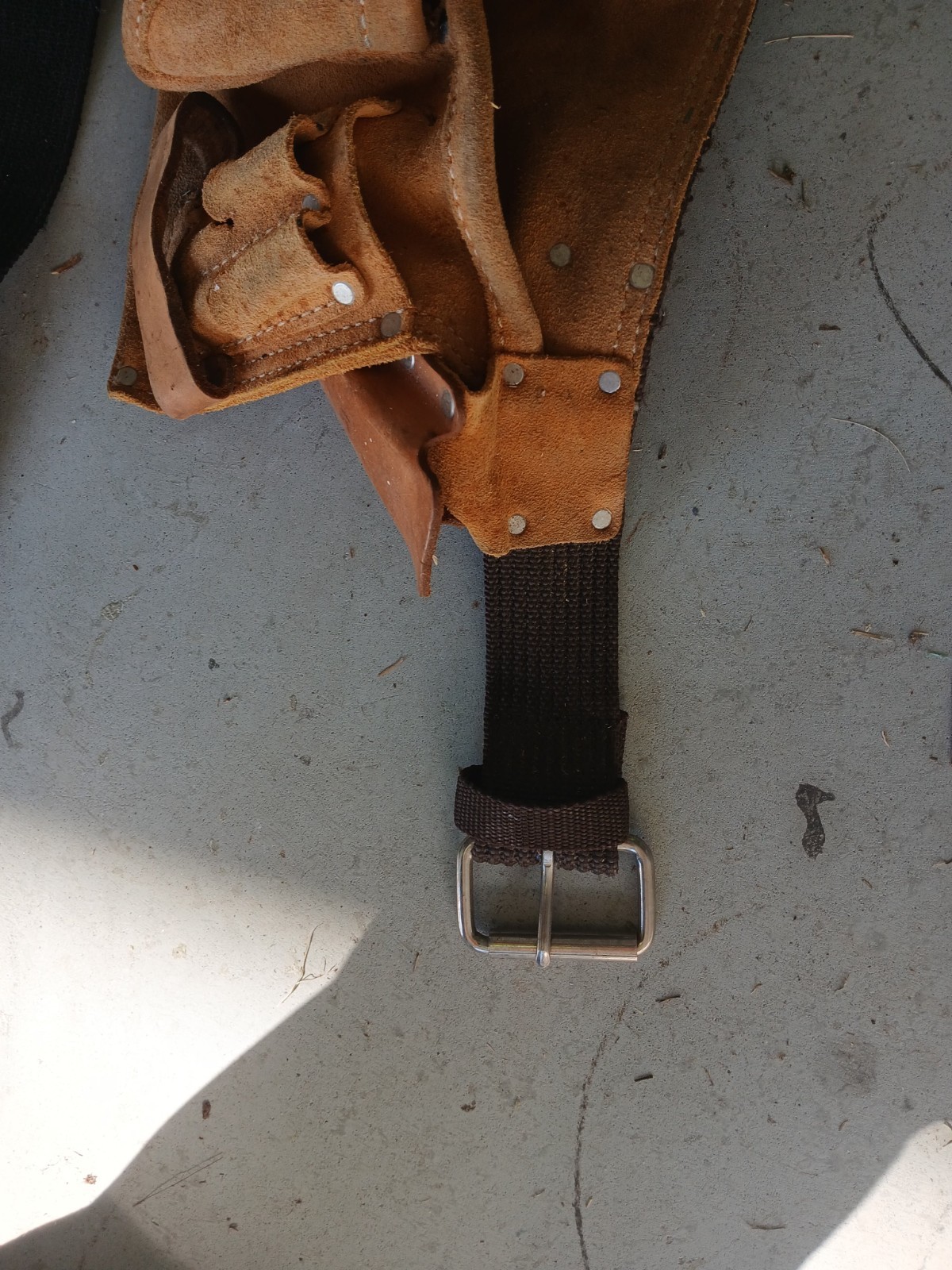 CLC Custom LeatherCraft 527X Suede Leather Tool Belt Carpenter Pouches Made USA