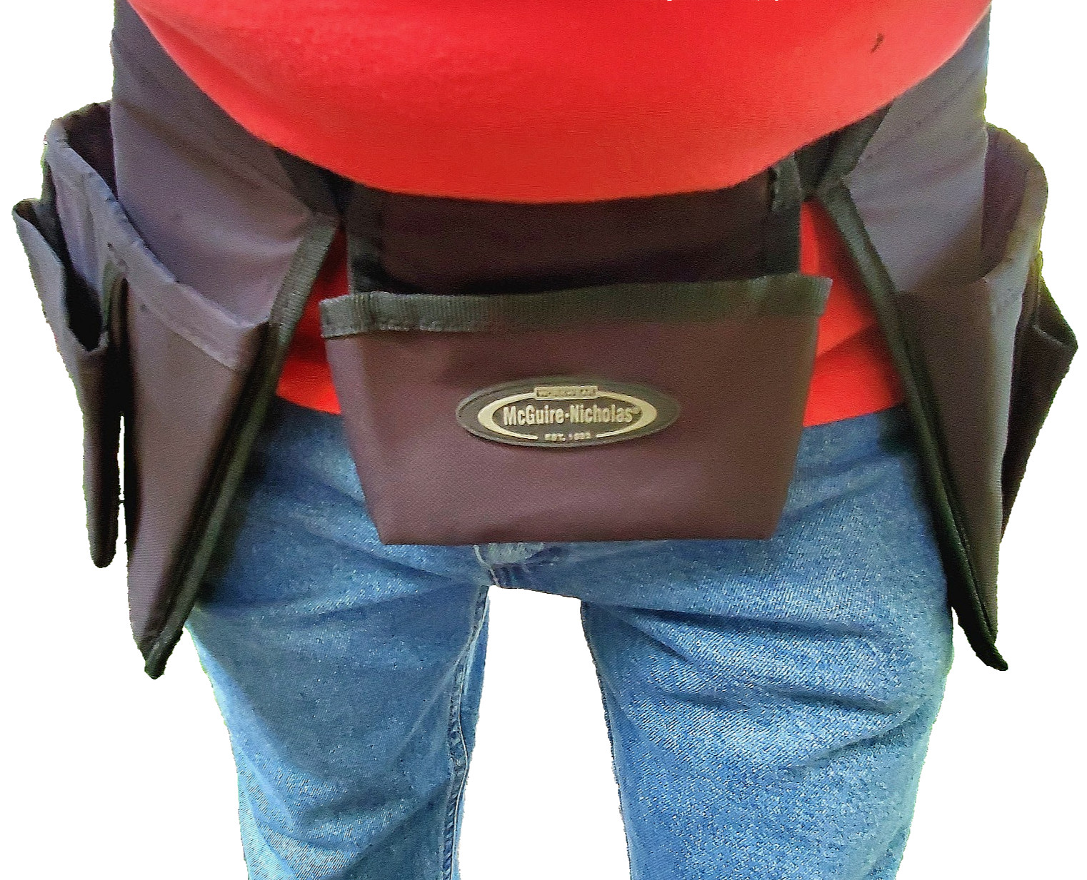 Tool Belt – Carpenter – McGuire-Nicholas Canvas – 11 Pouches – 2 Hammer Rings