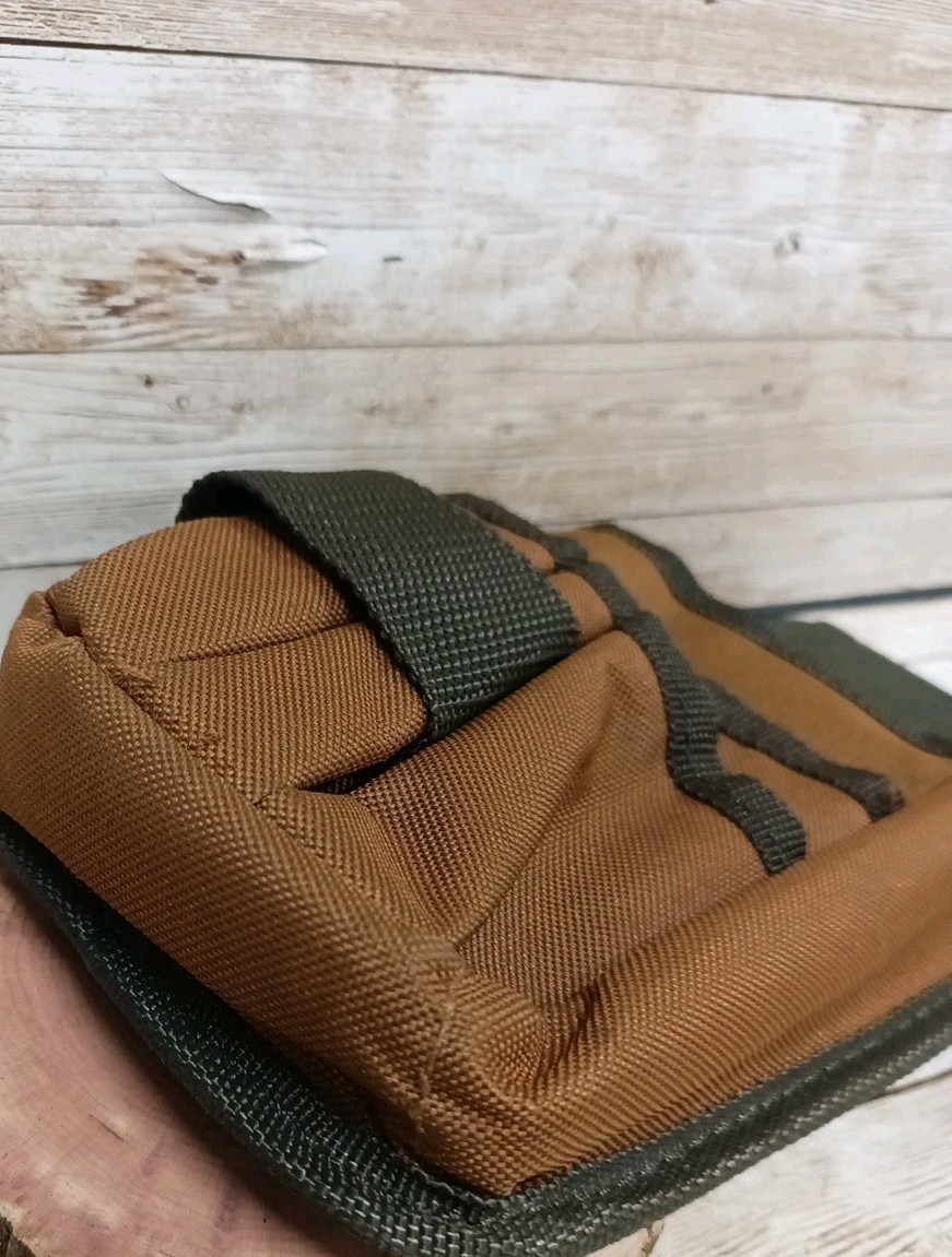 Bucket Boss 54170 Utility Tool Pouch With Flap Fit 5 Pockets Hardware