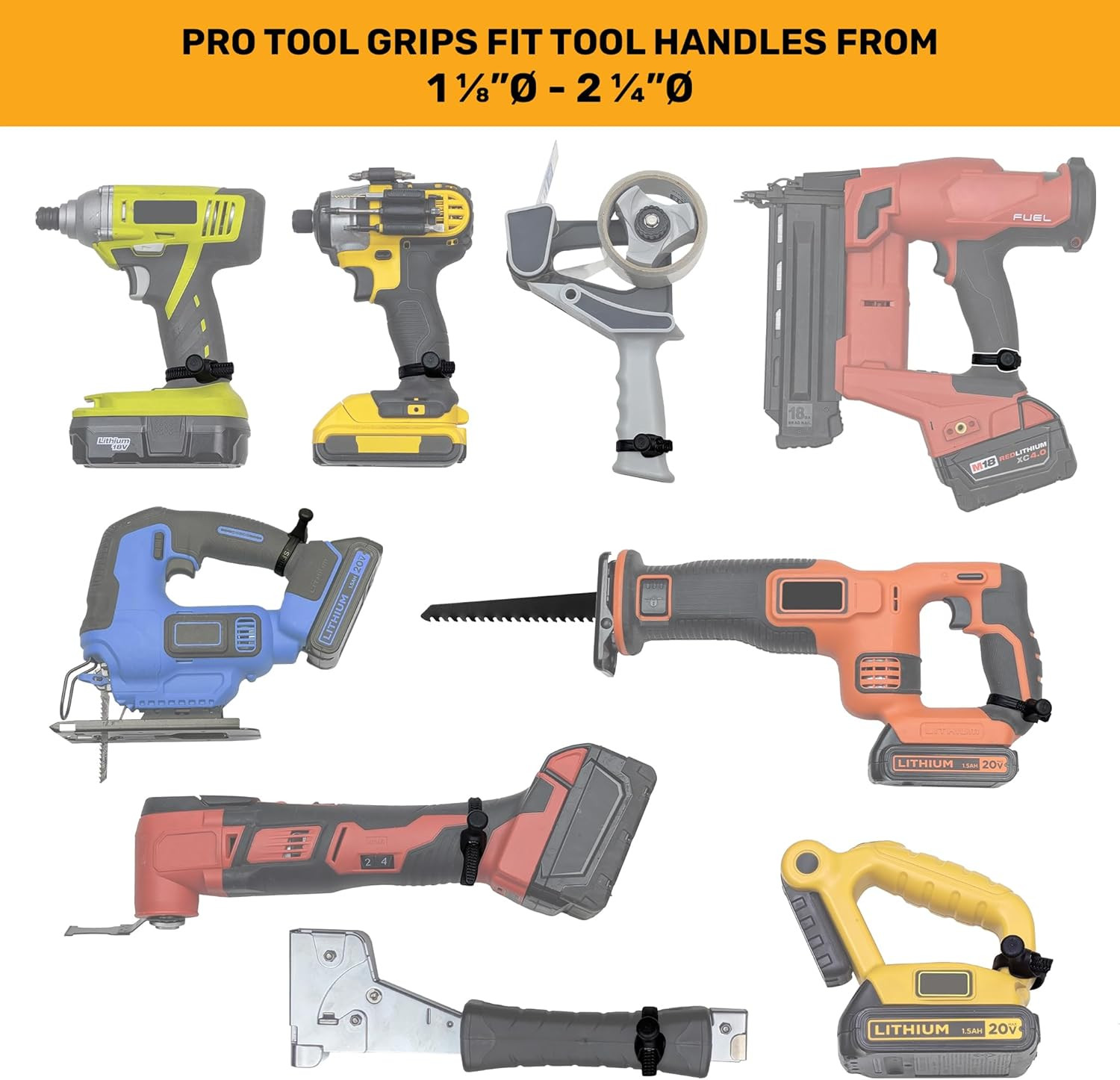 Tool Holster – Pro Tool Holster + One Tool Grip + One Driver Pin – Upgraded, Sel