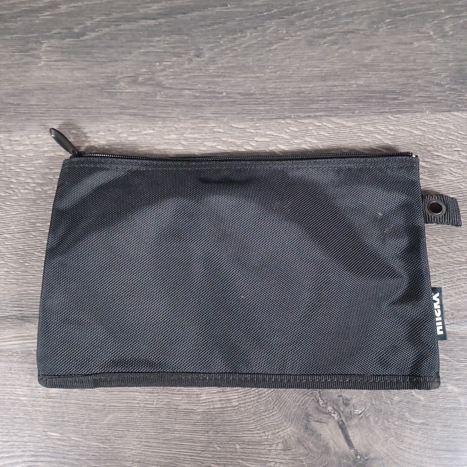 Set of 3 HUSKY Heavy Duty Zipper Document Tool Bag Water Resistant 12″ x 7.5″