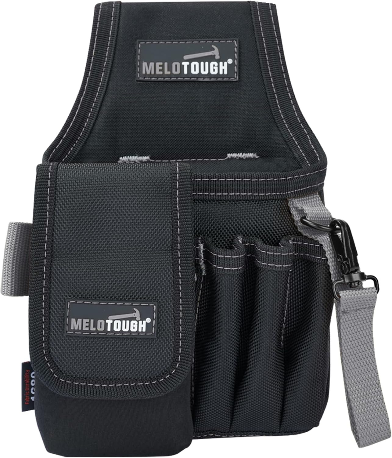 Small Tool Pouch with Belt Clip, Mini Electrician Work Pouch