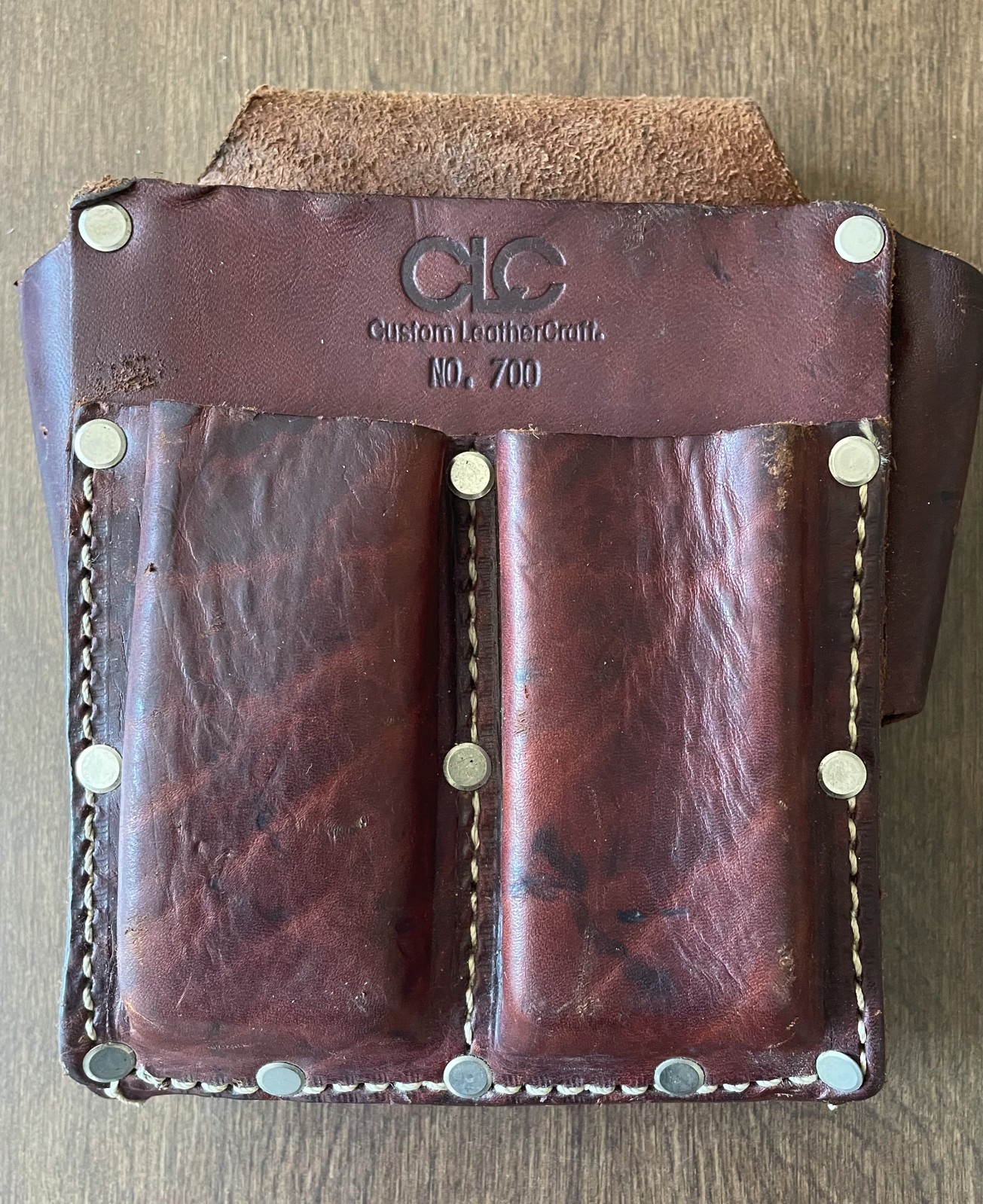 CLC Custom Leathercraft NO 700 Work Gear 5 Pocket Leather Tool Pouch