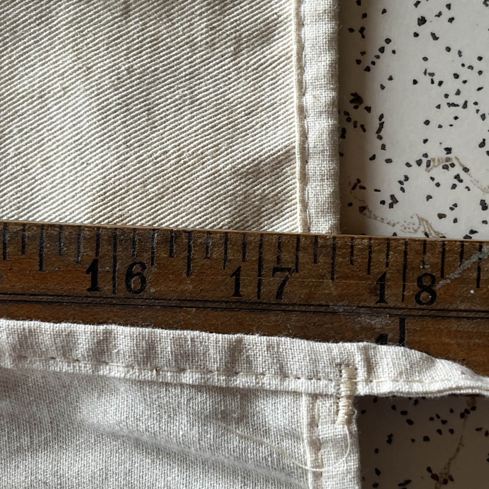 Vintage Nail Apron Home Depot 2 Pouch Waist White Canvas Lot Of 2
