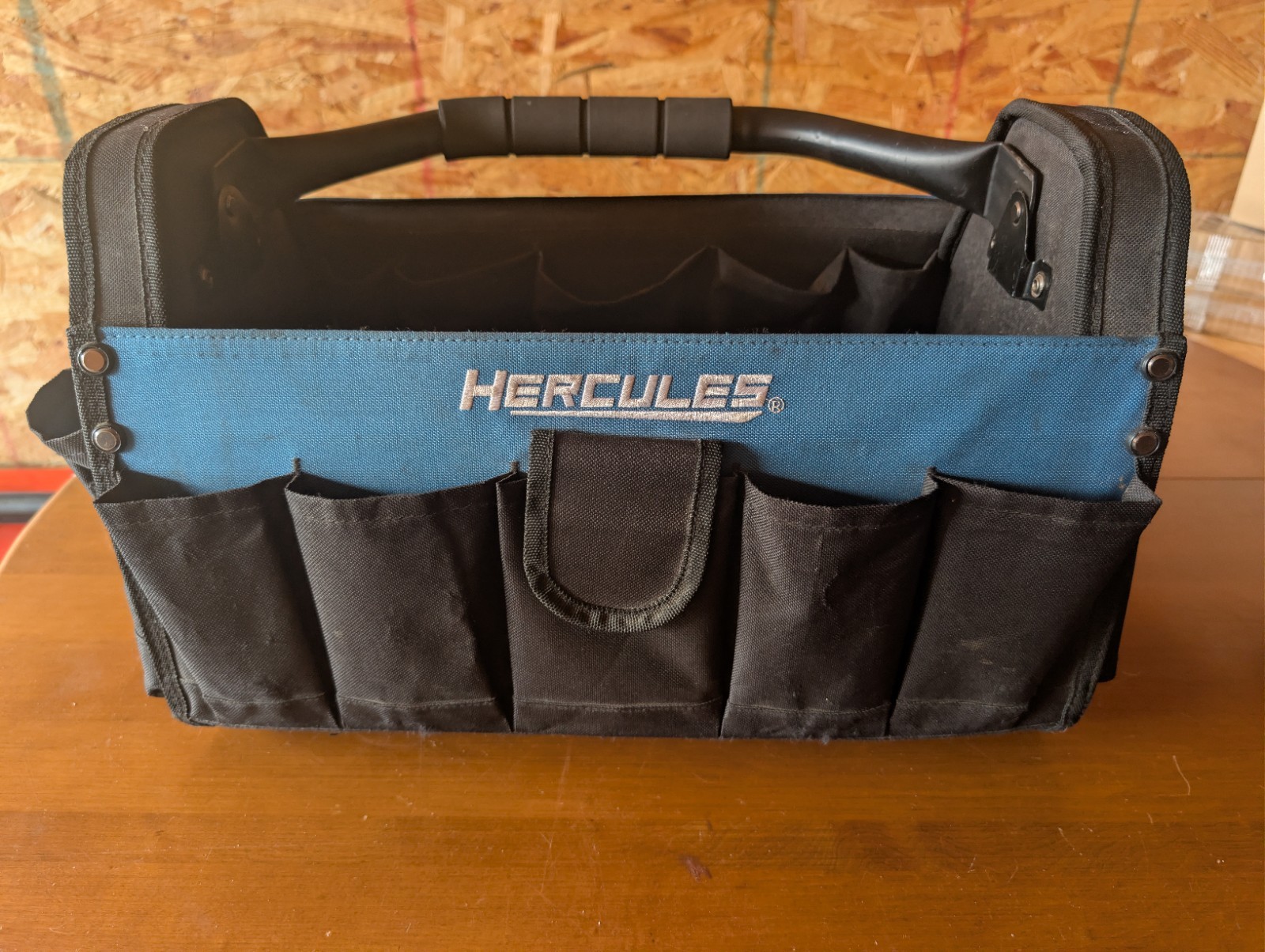 Hercules Open Top Tool Bag 16″ With Pockets And Carry Handle