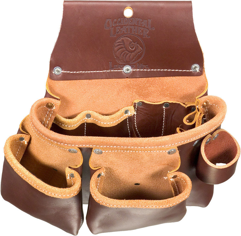 Occidental Leather 5017DB 3-Pouch Pro Tool Bag MADE IN USA