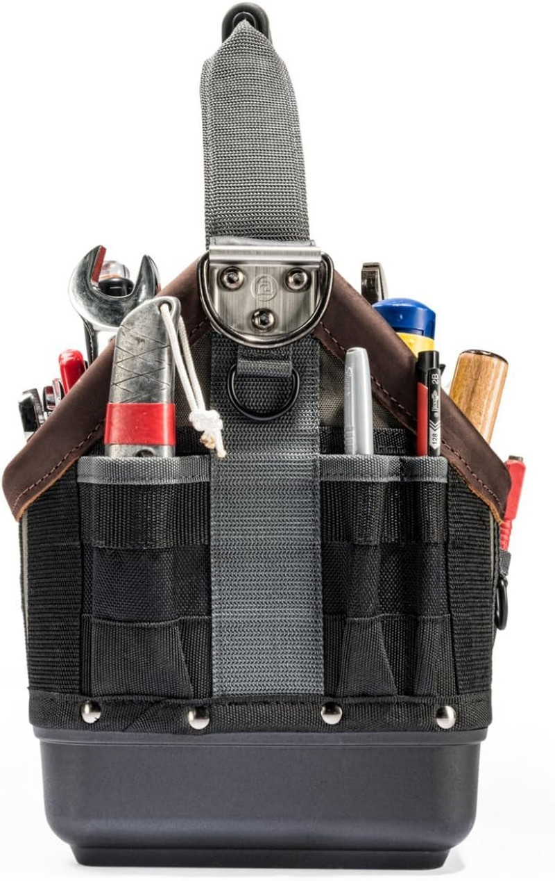 Veto Pro Pac Tech OT-MC Open Top Tool Bag | 28 Pockets | Waterproof Base