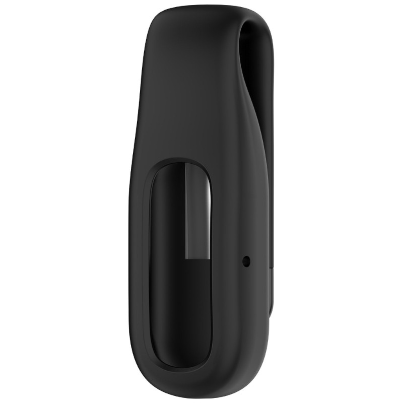 Silicone Wearable Holder with Rear Clip for Collar or Bag Carry