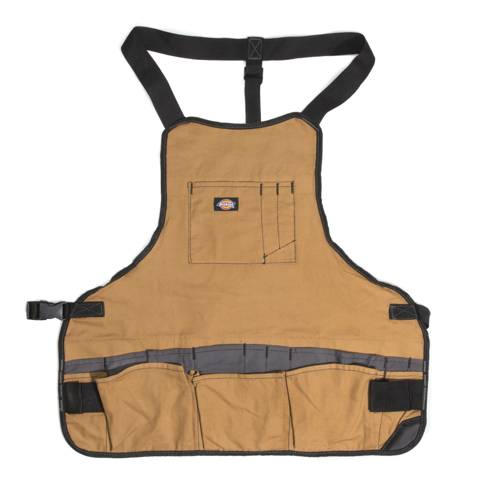 Dickies 16-Pocket Bib Apron with Quick Release Buckle 10-Pack, 57027-CASE-10