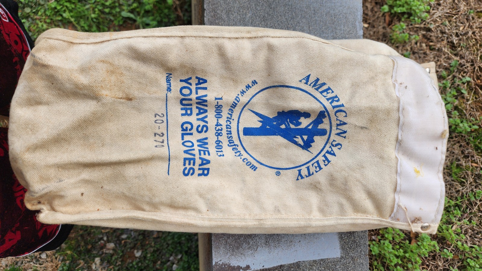 American Safety Canvas Tool Bag 20-270 Beige Single Item