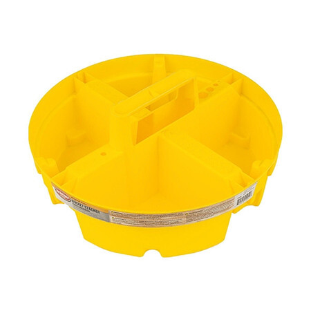 Bucket Boss 15051 Bucket Stacker Small Parts Organizer, Fits 5 Gal Buckets, 4