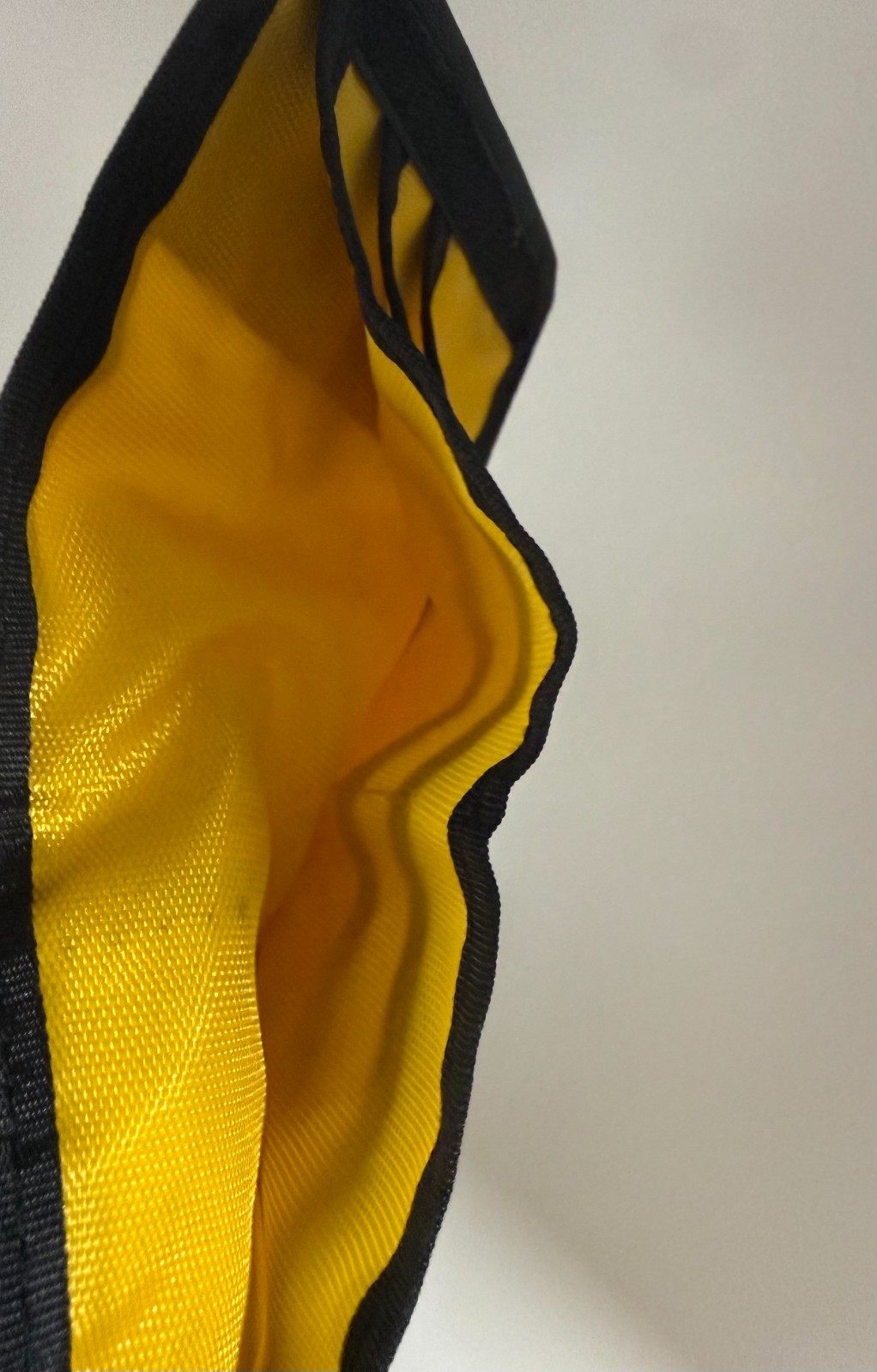 EZ Mount Tool Organizer Pouch Yellow Black Clip-On Utility Belt Holder