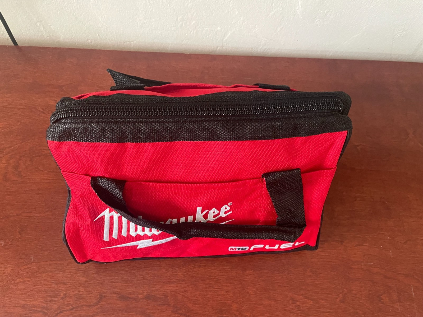 2 – Brand New Small Milwaukee M12 Fuel Heavy Duty Canvas Tool Bags
