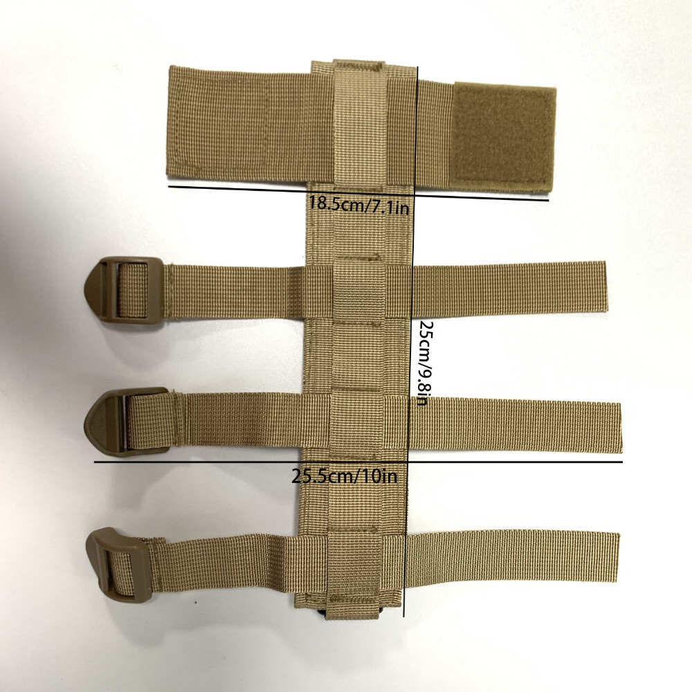 Molle Fixed Straps Carrier Sheath Bracket for Knife Tool Bag Accessories