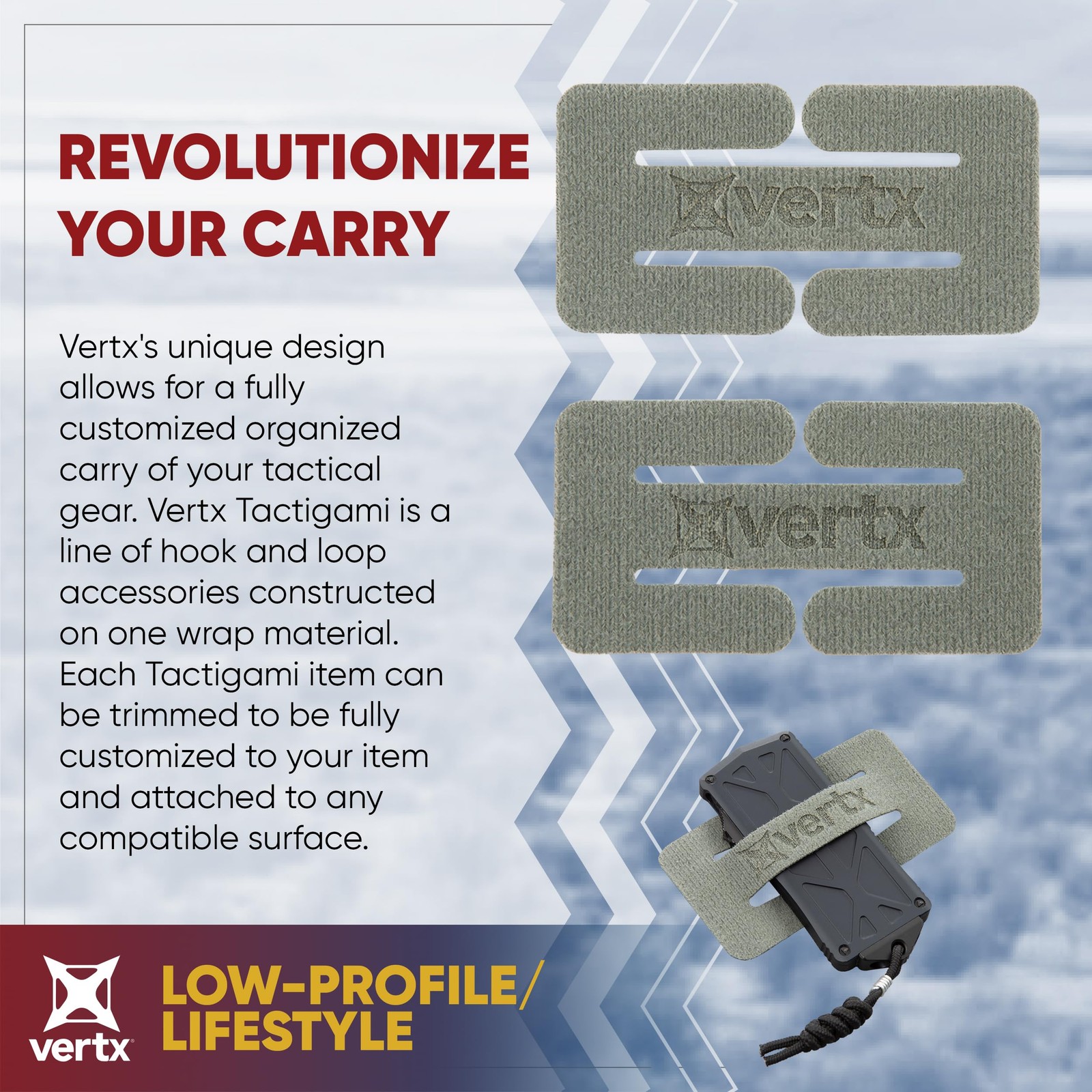 Vertx Tactigami BAP Tactical Belt Adaptor Panel Strap Attachment Compatible