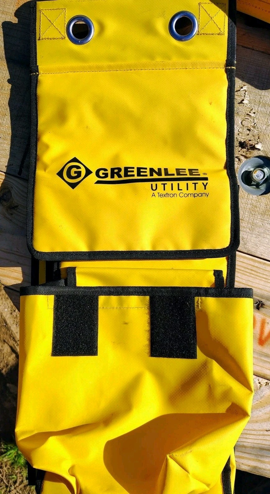 Greenlee Utility CP1 Yellow Tool Pouch for Powered Crimping Tools