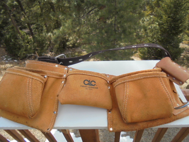 CLC Custom Leathercraft 527X Heavy Duty Top Grain Suede Construction Work Apron
