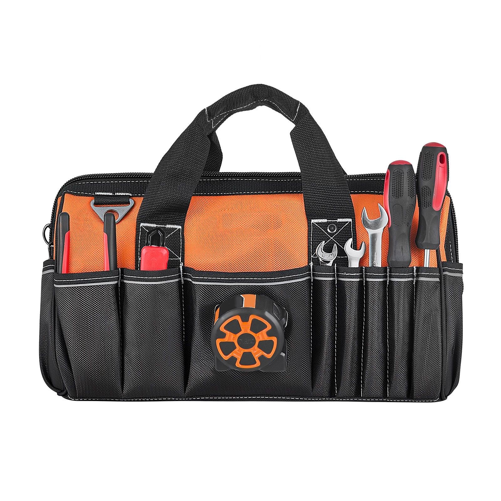 1680D Tool Bag 33 Pockets 50lb Capacity Slip Resistant Feet