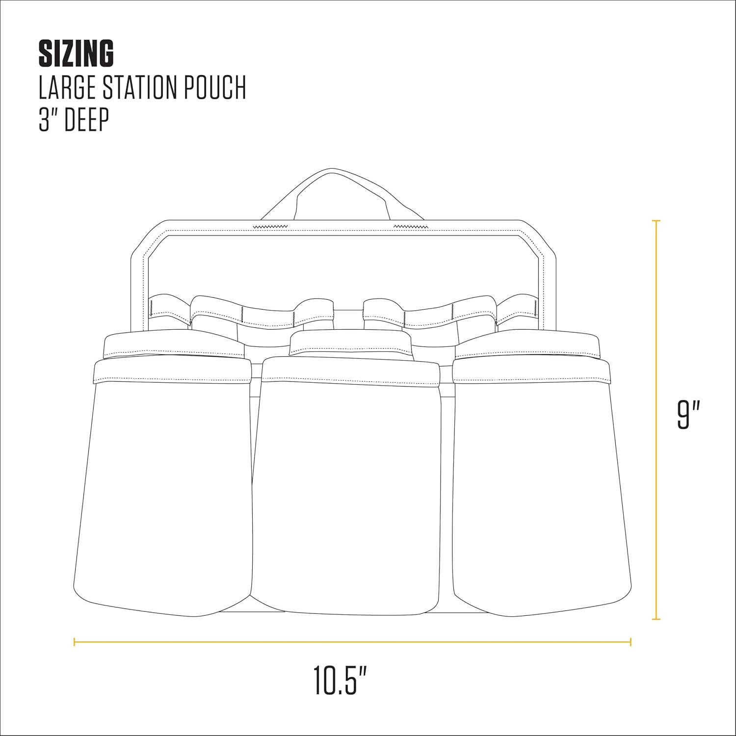 Carhartt Station Large Tool Pouch Carhartt Brown