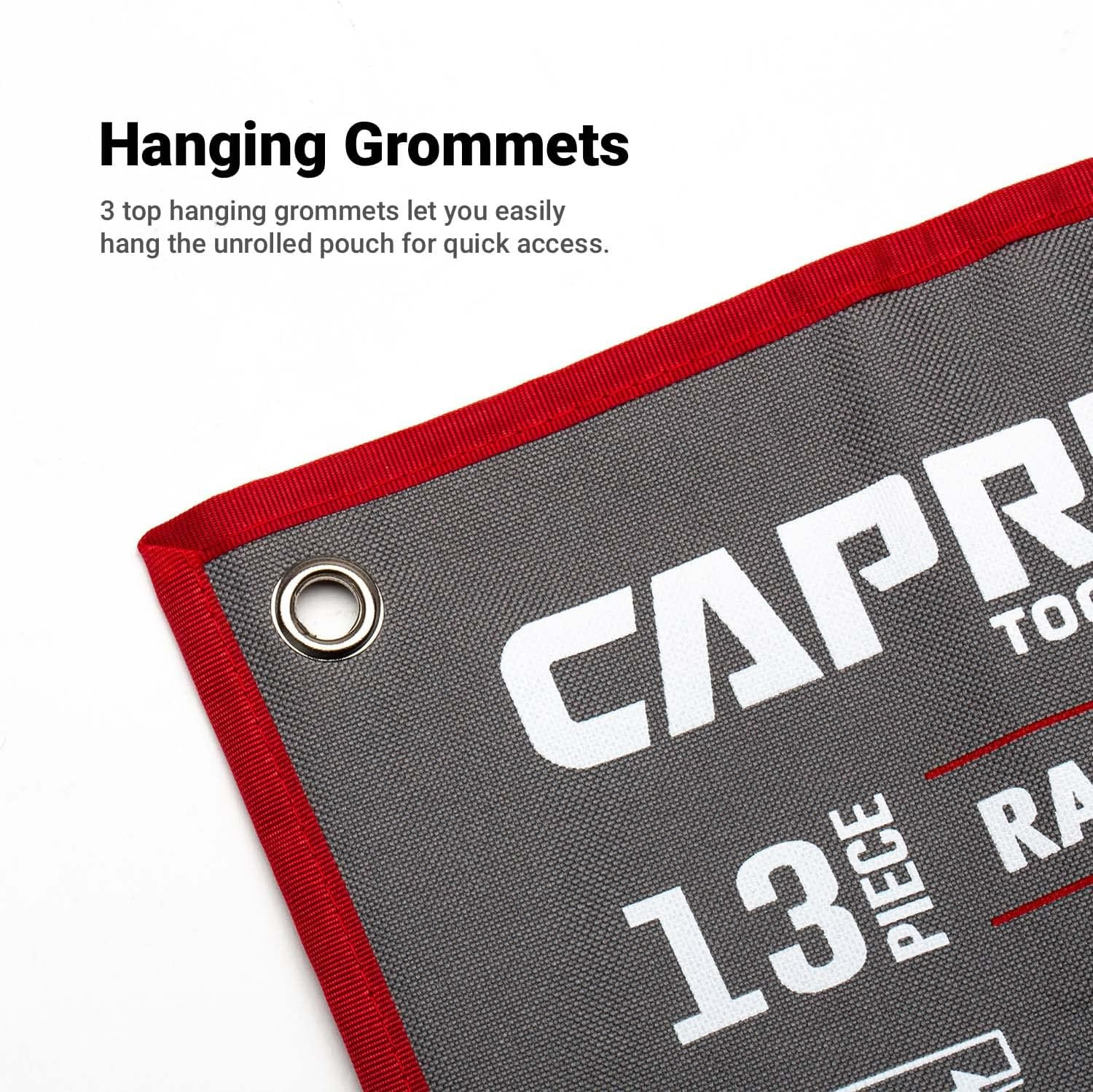 Capri Tools Wrench Roll up Pouch Standard Pockets