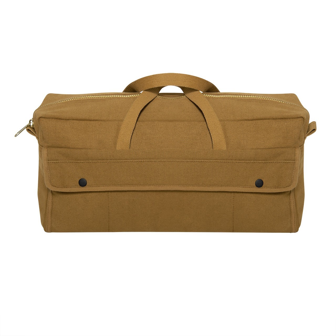 Rothco Canvas Jumbo Tool Bag With Brass Zipper – Coyote Brown