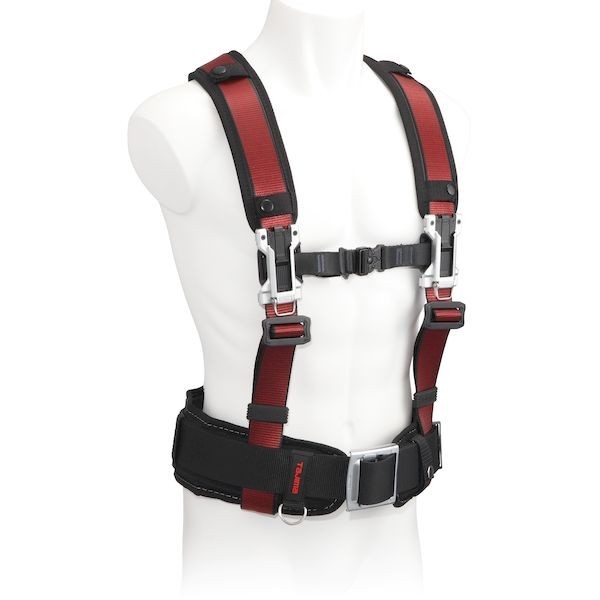 TAJIMA SFSAFRE Safety Suspenders A Free Size Red Construction Tool Belt Japan