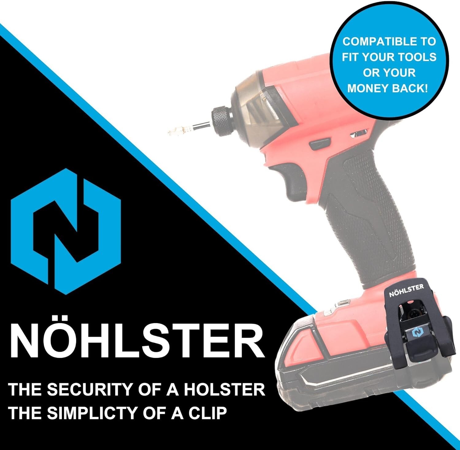 Locking Tool Clip 5 Pack – Universal Tool Holster Alternative – Belt Clip, Im…